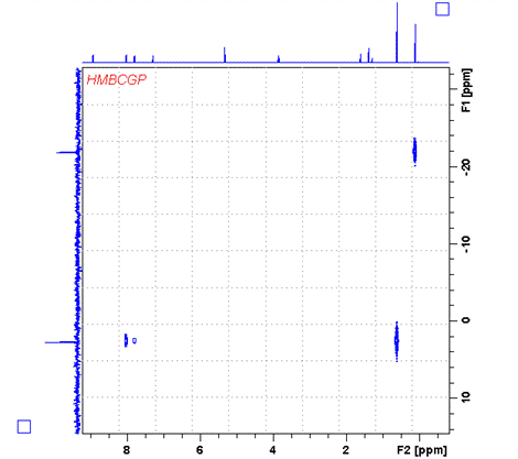 说明: 1h-29si-hmbc